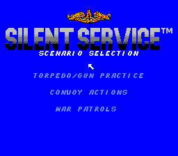 Silent Service screenshot 5 for NES